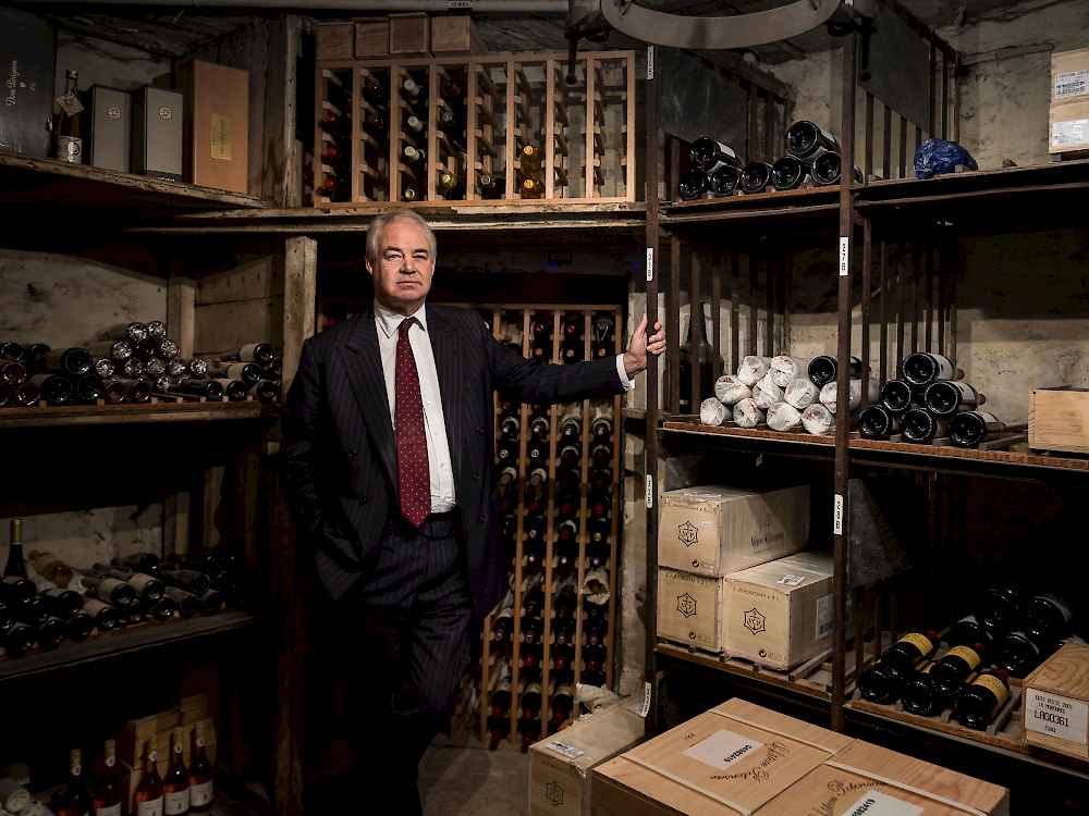 Mr Simon Berry of Berry Bros Wine Merchants, London